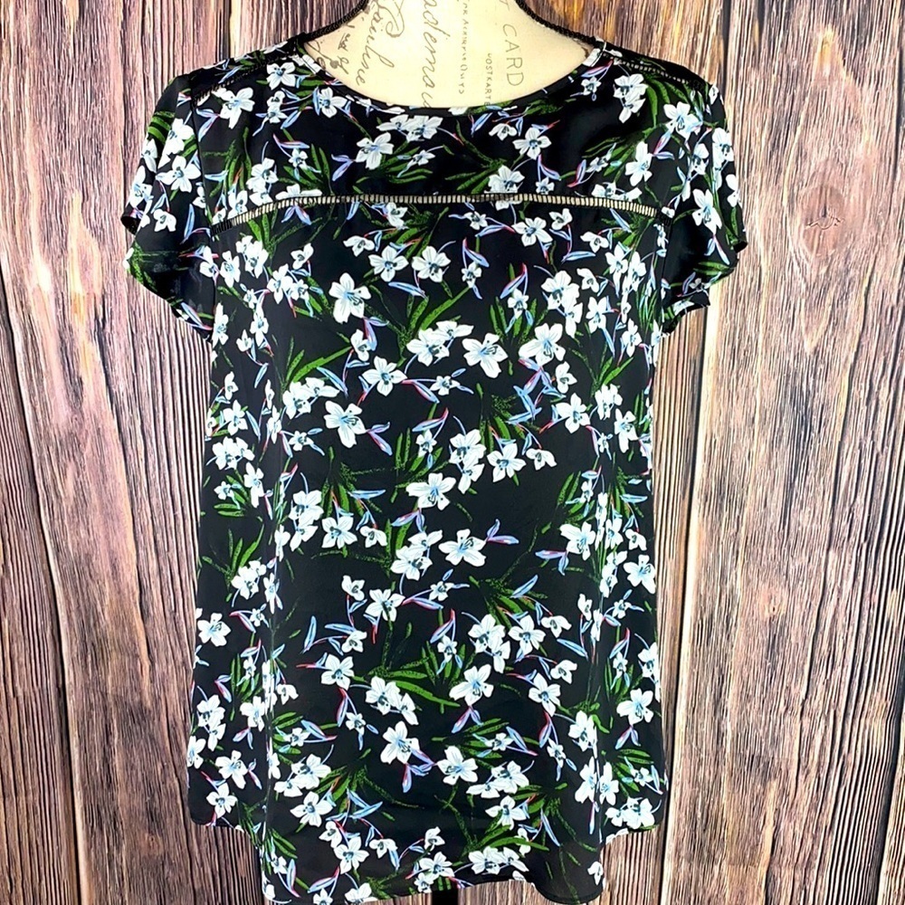 Banana Republic Floral Blouse
